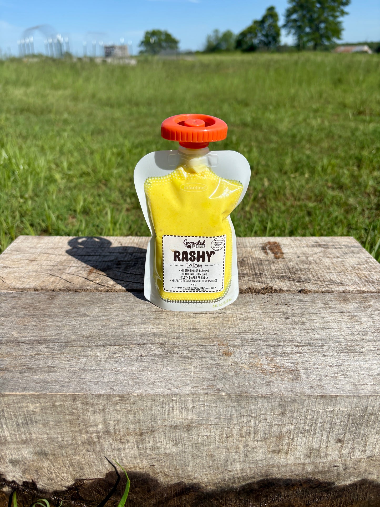 Turmeric-Infused Whipped Tallow
